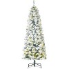 TinyhomieEasy to Assemble Fir Artificial Christmas Tree with Realistic Branches,LED Lights - 3 of 4