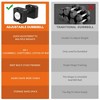 Naysaye Dumbbell Set 80LB Adjustable Pair 9 in1 Free Weights with Quick Lock for Home Gym, Silver, 17.71"*13.77"*20.86" - 4 of 4