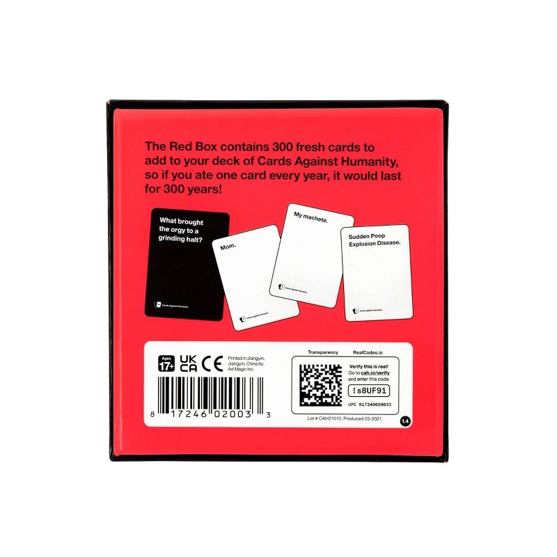 Cards Against Humanity: Red Box &#8226; Expansion for the Game, 4 of 8