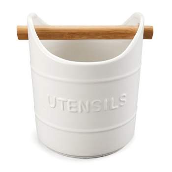 The Lakeside Collection Farmhouse Kitchen Collection - Utensil Crock