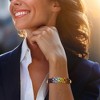Ross-Simons 20.00 ct. t.w. Multi-Gemstone Bangle Bracelet in 18kt Gold Over Sterling - 2 of 3