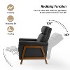 Camilo 32.75 Wide Genuine Leather Power Recliner | Artful Living Design - image 4 of 4