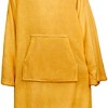 PAVILIA Wearable Blanket with Sleeves and Foot Pockets, Fleece Warm Snuggle Pocket Sleeved Throw for Women Men Adults - 4 of 4