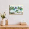 23" x 16" Tropical Dream by Asia Jensen Framed Canvas Wall Art - Amanti Art: Hand-Stretched, Sawtooth Back, Lithograph - 4 of 4