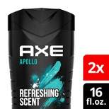 Axe Apollo Body Wash - Sage & Cedarwood - Woodsy, Sage, Herb & Cedar Scent - 16 fl oz/2pk