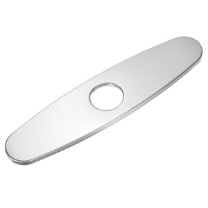 Unique Bargains 304 Stainless Steel Rust Resistant Corrosion Resistant Faucet Escutcheons 1 Pc - 1 of 4