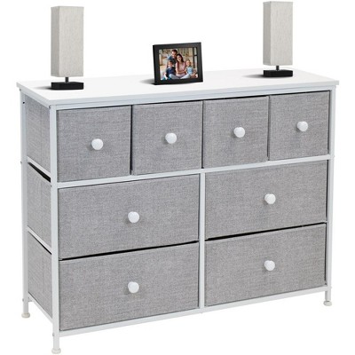 Sorbus 8 Drawers Chest Dresser with Knob Handle - Great for Household Storage and Organization