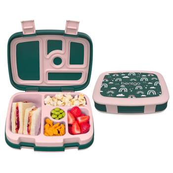 Bentgo Kids' Leakproof Bento Lunch Box - Green Rainbow