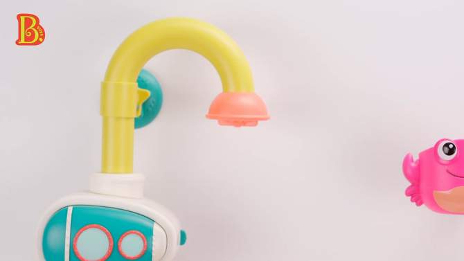 B. toys - Bath Pump Toy &#38; Drip Cups - Wonder-Full Waterworks, 2 of 10, play video