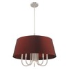 Livex Lighting Belclaire 5 - Light Chandelier in  Brushed Nickel - 4 of 4