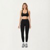 Anna-Kaci Active Women's High Waist Seamless Athletic Leggings with Smooth Stretch Fabric and Contoured Fit for Streamlined Comfort - 2 of 4