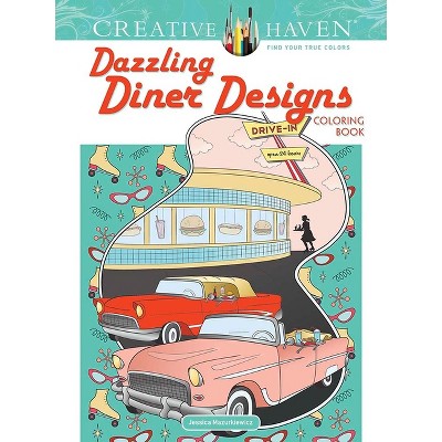 Creative Haven Farmers Market Designs Coloring Book (Adult Coloring Books:  Food & Drink)