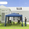 Resenkos Patio Garden Pergola, Pergola Canopy,10' x 10' Pop Up Canopy Tent with Netting,Screen House Room with Carry Bag, - 3 of 4