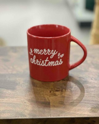 16oz Christmas Stoneware Mama Claus Mug Red - Wondershop™ : Target