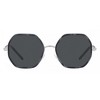 Tory Burch TY 6092 333087 Womens Geometric Sunglasses Blue Horn 55mm - 2 of 3