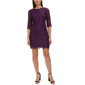 Kensie Womens Lace Sheath Dress - 1 of 1