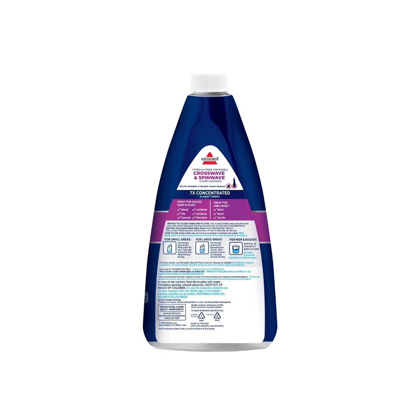 BISSELL 32oz MultiSurface Floor Cleaning Formula for CrossWave &#38; SpinWave, 4 of 5
