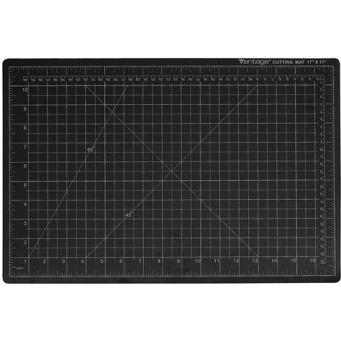 Dahle Vantage Self Healing Cutting Mat 9 X 12 Inches Black Target