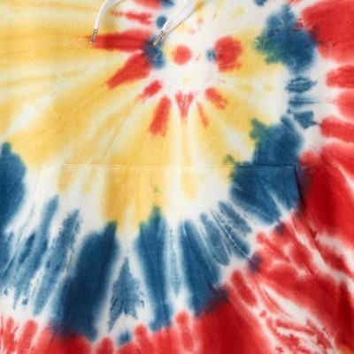 red tie dye