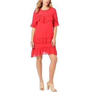 Kensie Womens Ruffled A-line Dress - 1 of 1