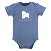 Hudson Baby Infant Boy Cotton Bodysuits, Dogs - 4 of 4