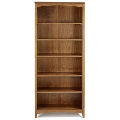 Cherry Wood Bookcase Target, Casual Home Mission Mahogany Wood 3 Shelf Bookcase