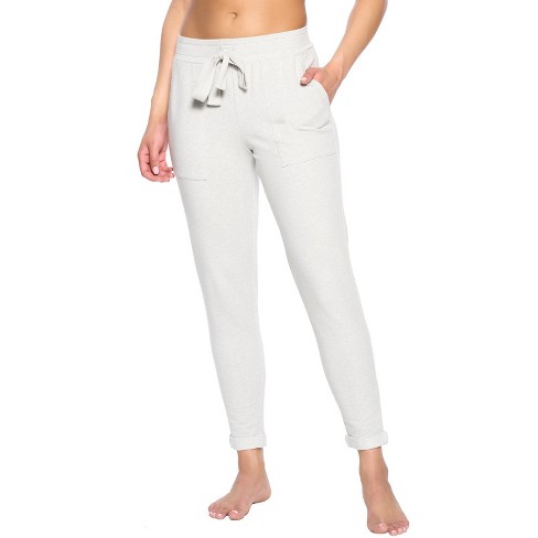 Women's Stay Lucky Graphic Joggers - White 3X
