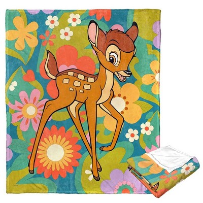 Bambi 80th Celebration Mod About Bambi Silk Touch Throw Blanket