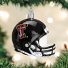 Old World Christmas Glass Blown Christmas Ornament, Texas Tech Helmet (With OWC Gift Box) - 2 of 3