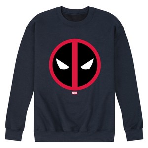 Men's - Marvel - Deadpool Logo Graphic Fleece Sweatshirt - 1 of 4