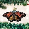 Old World Christmas Glass Blown Ornament, Monarch Butterfly - 2 of 2