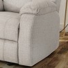 Racxily Manual Recliner Chair in Linen Fabric, Dimensions 34.5" x 39" x 39 - 3 of 4