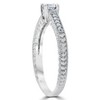 Pompeii3 1/2ct Vintage Diamond Engagement Ring 14K White Gold - 3 of 4
