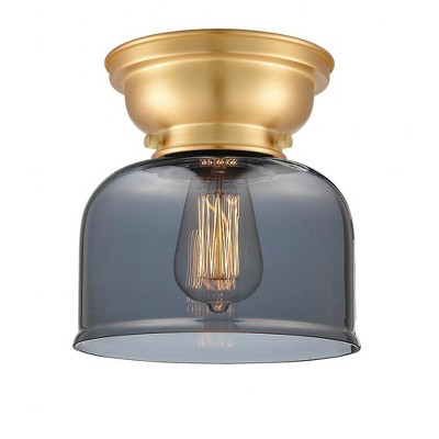 Bell - 1 Light Flush Mount In Industrial Style-7.88 Inches Tall and 8 Inches Wide