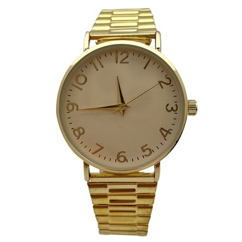 Gold Simple Everyday Thin Women Watch Target