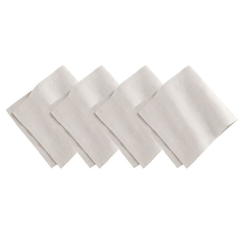 Villeroy & Boch - La Classica Luxury Linen Fabric Napkin Set of 4 - 21" x 21", 1 of 6