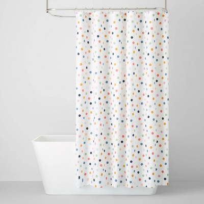 Zoomie Kids Dolly Single Shower Curtain, Blue