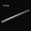 Unique Bargains Acrylic Embossed Non-Stick Round Head Baking Rolling Pins 2 Pcs - 3 of 3