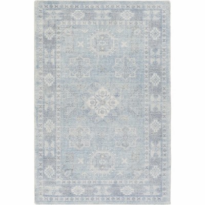 Hauteloom Rectangle Area Rug  Charcoal