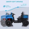 12V Electric Ride-On Truck Car with Remote Control, Electric Dump Bed, 4x200W Motors, and 3 Speed Settings – 2-Seater Utv for Kids - 2 of 4