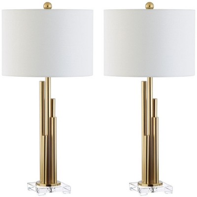 Hopper Table Lamp (Set of 2) - 32 Inch Height - TBL4060 - Gold - Safavieh