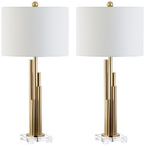 Hopper Table Lamp (Set of 2) - 32 Inch Height - TBL4060 - Gold - Safavieh - 1 of 4