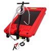 Low Profile Oil Drain Pan, 18 Gallon Oil Change Tank with Manual Pump & Wheels for Trucks, SUVs, RVs - 2 of 4