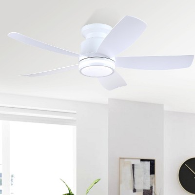 Kviflon 41 Inches Ceiling Fan with Light,App and Remote Control,5 Blades, Reversible DC Motor