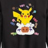 Boys' - Pokémon - Gotta Eat Em All Graphic Long Sleeve Fleece Sweatshirt - 2 of 4