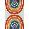 nuLOOM Double Rainbow SpinClean Machine Washable Stain-Resistant Area Rug - 2 of 4