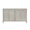 Treasure Trove Accents 4 Door Credenza Pullam Light Gray - 2 of 4