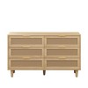 NicBex Rattan Dresser Farmhouse Storage Cabinet Closet Organizers and Storage Dresser for Bedroom, Closet, Living Room - 2 of 4