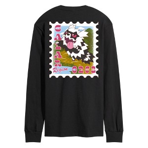 Men's Pokémon Galar Region Postage Stamp Long Sleeve Graphic T