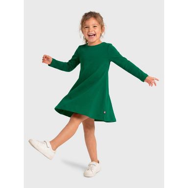 slim fit dress slacks Hunter Green Girls Toddler Full Length Flower Girl Dress – Lisa Ann's  Creations main image 1